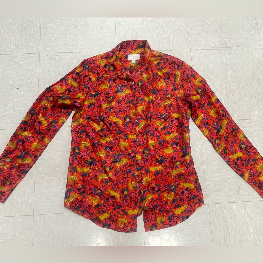 J Crew Silk Blouse